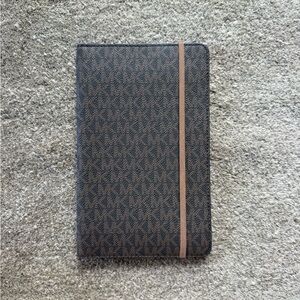 Michael Kors Logo Notebook Brown